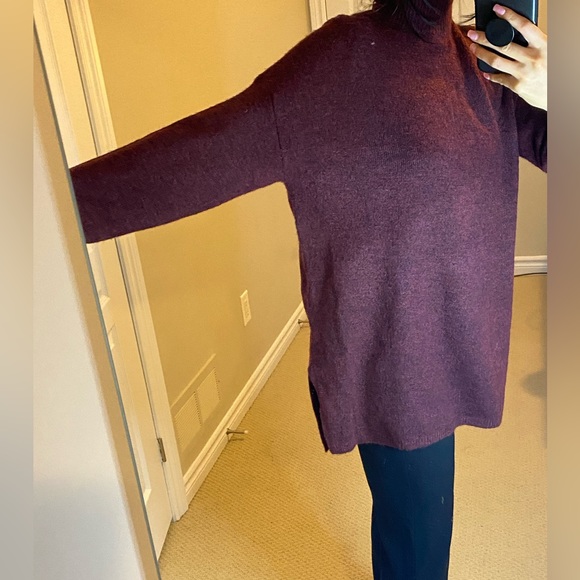 High Neck Knit Sweater - Picture 6 of 12